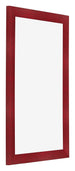 Fotolijst 30x50cm Wijnrood Geveegd MDF Pisa Voorzijde Schuin | Yourdecoration.nl