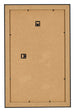 Fotolijst 30x50cm Zwart Hoogglans MDF Pisa Achterzijde | Yourdecoration.nl