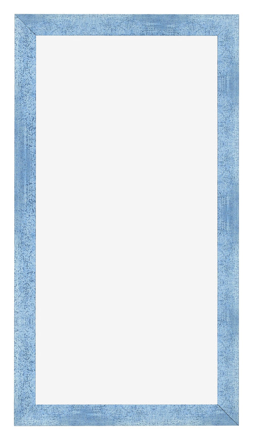 Fotolijst 30x60cm Helder Blauw Geveegd MDF Pisa Voorzijde | Yourdecoration.nl