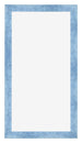Fotolijst 30x60cm Helder Blauw Geveegd MDF Pisa Voorzijde | Yourdecoration.nl