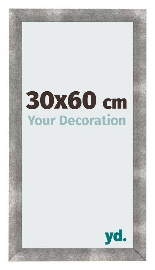 Fotolijst 30x60cm Metaal Vintage MDF Pisa Voorzijde Maat | Yourdecoration.nl