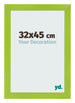 Fotolijst 32x45cm Groen MDF Pisa Voorzijde Maat | Yourdecoration.nl