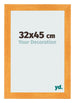 Fotolijst 32x45cm Oranje MDF Pisa Voorzijde Maat | Yourdecoration.nl
