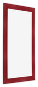Fotolijst 33x48cm Wijnrood Geveegd MDF Pisa Voorzijde Schuin | Yourdecoration.nl