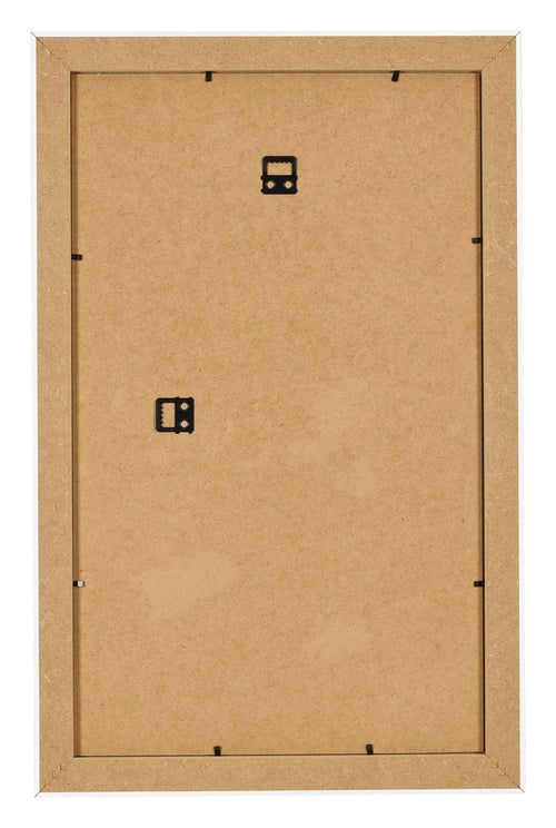 Fotolijst 33x48cm Wit Geveegd MDF Pisa Achterzijde | Yourdecoration.nl