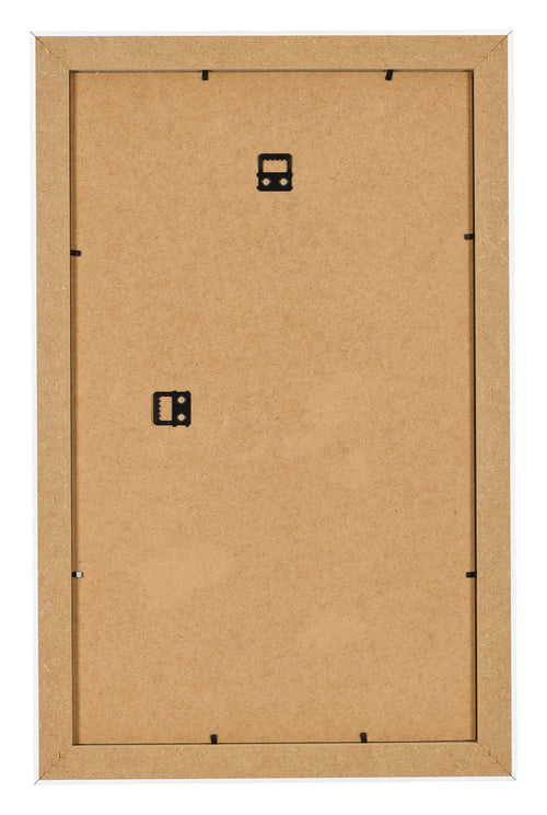 Fotolijst 33x48cm Wit Hoogglans MDF Pisa Achterzijde | Yourdecoration.nl