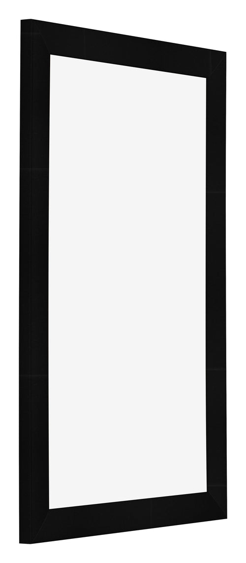 Fotolijst 33x48cm Zwart Hoogglans MDF Pisa Voorzijde Schuin | Yourdecoration.nl