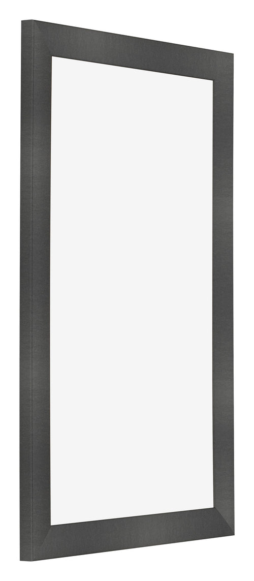 Fotolijst 33x48cm Zwart Mat MDF Pisa Voorzijde Schuin | Yourdecoration.nl