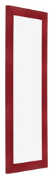 Fotolijst 33x98cm Wijnrood Geveegd MDF Pisa Voorzijde Schuin | Yourdecoration.nl