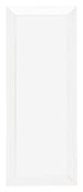 Fotolijst 33x98cm Wit Hoogglans MDF Pisa Voorzijde | Yourdecoration.nl