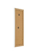 Fotolijst 33x98cm Wit Mat MDF Pisa Achterzijde Schuin | Yourdecoration.nl