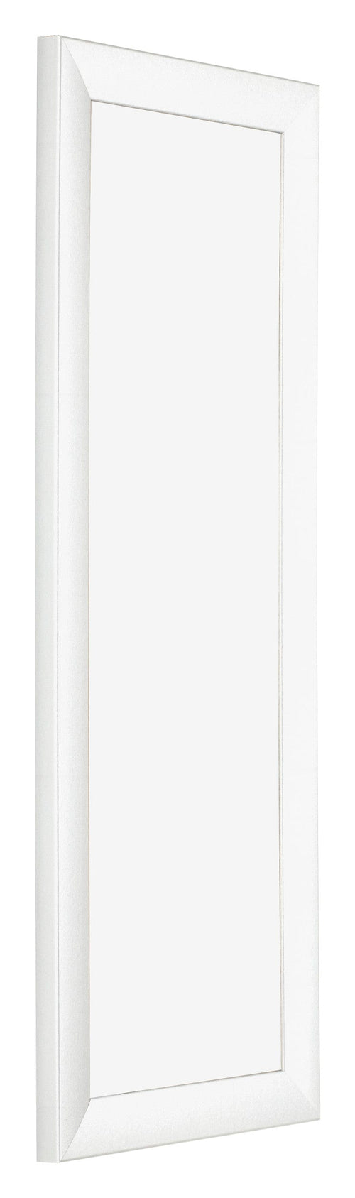Fotolijst 33x98cm Wit Mat MDF Pisa Voorzijde Schuin | Yourdecoration.nl