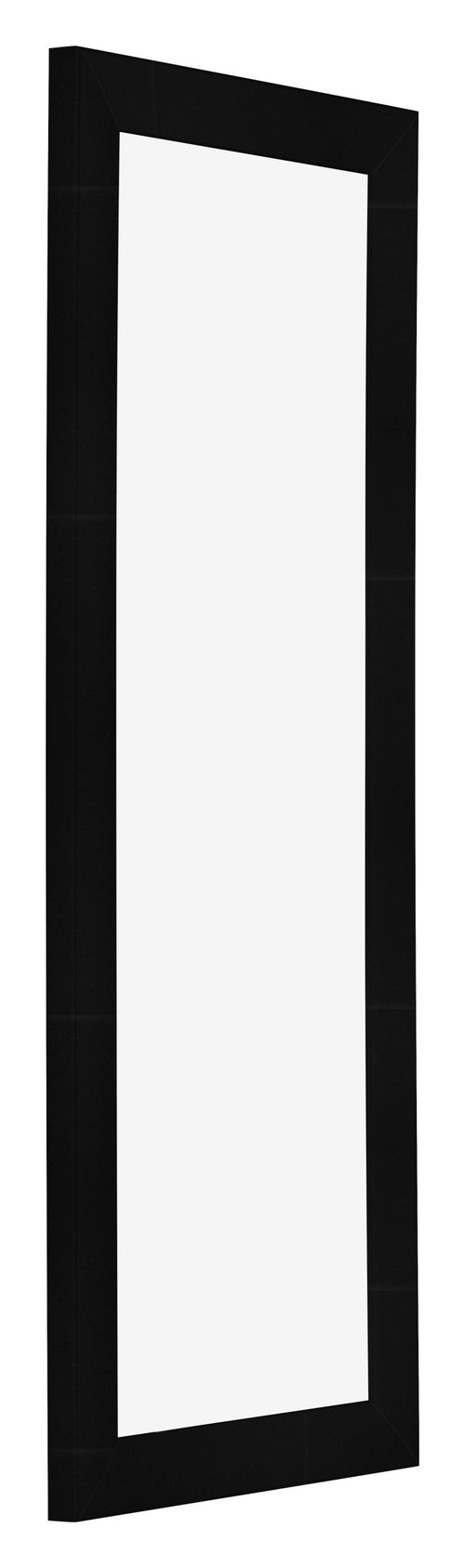 Fotolijst 33x98cm Zwart Hoogglans MDF Pisa Voorzijde Schuin | Yourdecoration.nl