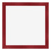 Fotolijst 35x35cm Wijnrood Geveegd MDF Pisa Voorzijde | Yourdecoration.nl
