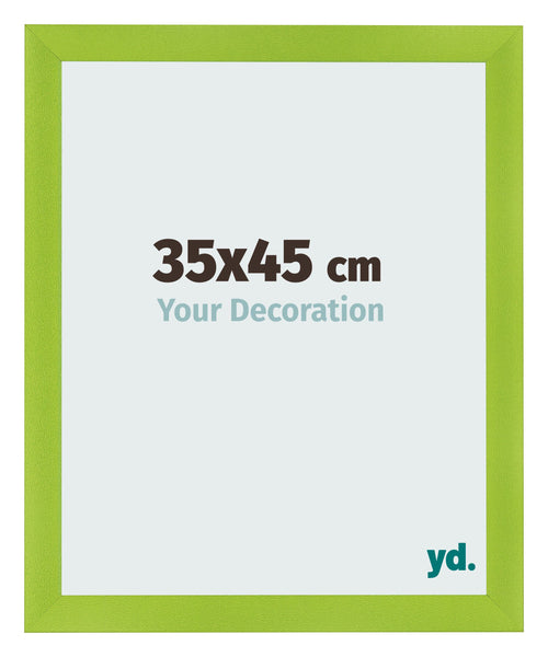 Fotolijst 35x45cm Groen MDF Pisa Voorzijde Maat | Yourdecoration.nl