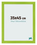 Fotolijst 35x45cm Groen MDF Pisa Voorzijde Maat | Yourdecoration.nl
