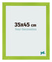 Fotolijst 35x45cm Groen MDF Pisa Voorzijde Maat | Yourdecoration.nl