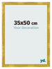 Fotolijst 35x50cm Goud Vintage MDF Pisa Voorzijde Maat | Yourdecoration.nl