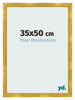 Fotolijst 35x50cm Goud Vintage MDF Pisa Voorzijde Maat | Yourdecoration.nl