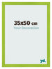 Fotolijst 35x50cm Groen MDF Pisa Voorzijde Maat | Yourdecoration.nl