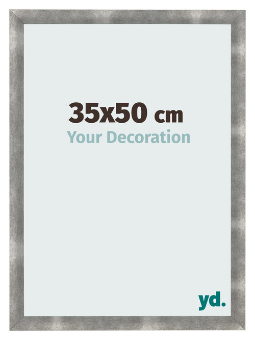 Fotolijst 35x50cm Metaal Vintage MDF Pisa Voorzijde Maat | Yourdecoration.nl