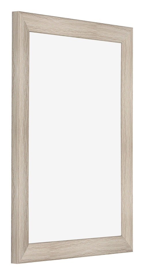Fotolijst 36x48cm Eiken Licht MDF Pisa Voorzijde Schuin | Yourdecoration.nl