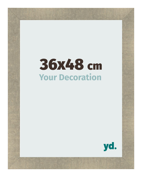 Fotolijst 36x48cm Goud Antiek MDF Pisa Voorzijde Maat | Yourdecoration.nl