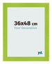 Fotolijst 36x48cm Groen MDF Pisa Voorzijde Maat | Yourdecoration.nl