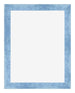 Fotolijst 36x48cm Helder Blauw Geveegd MDF Pisa Voorzijde | Yourdecoration.nl