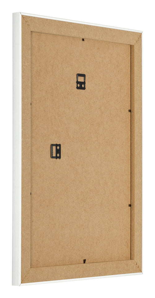 Fotolijst 36x48cm Wit Geveegd MDF Pisa Achterzijde Schuin | Yourdecoration.nl