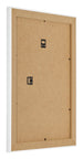 Fotolijst 36x48cm Wit Hoogglans MDF Pisa Achterzijde Schuin | Yourdecoration.nl