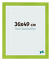 Fotolijst 36x49cm Groen MDF Pisa Voorzijde Maat | Yourdecoration.nl