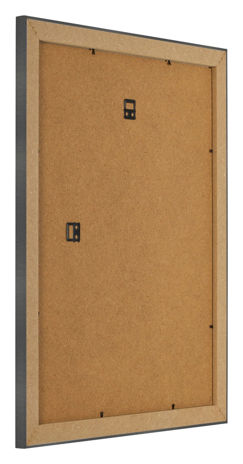 Fotolijst 36x49cm Zwart Mat MDF Pisa Achterzijde Schuin | Yourdecoration.nl