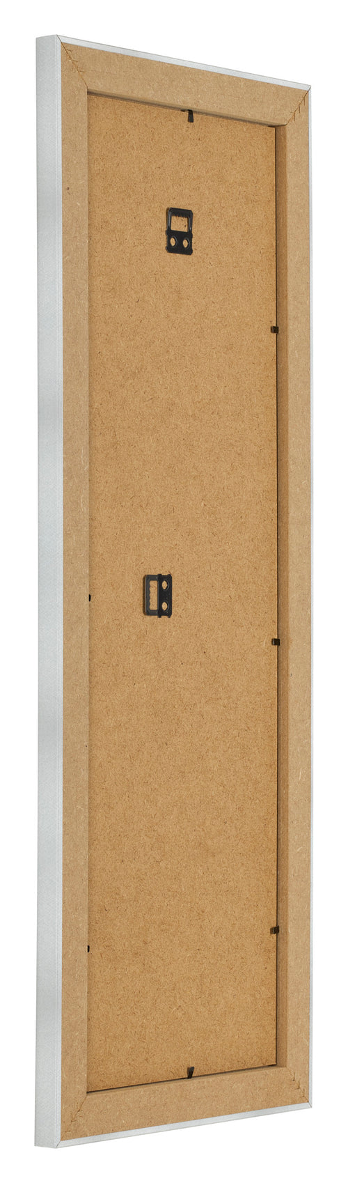 Fotolijst 37 5x98cm Aluminium Geborsteld MDF Pisa Achterzijde Schuin | Yourdecoration.nl