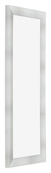 Fotolijst 37 5x98cm Aluminium Geborsteld MDF Pisa Voorzijde Schuin | Yourdecoration.nl