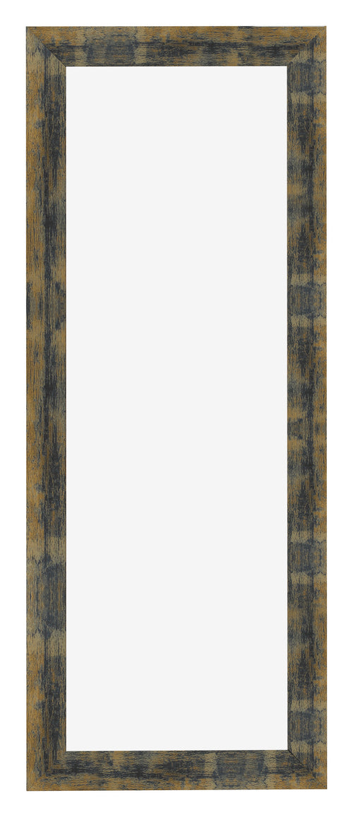 Fotolijst 37 5x98cm Blauw Goud Gemeleerd MDF Pisa Voorzijde | Yourdecoration.nl
