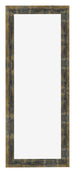 Fotolijst 37 5x98cm Blauw Goud Gemeleerd MDF Pisa Voorzijde | Yourdecoration.nl