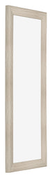 Fotolijst 37 5x98cm Eiken Licht MDF Pisa Voorzijde Schuin | Yourdecoration.nl