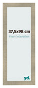 Fotolijst 37 5x98cm Goud Antiek MDF Pisa Voorzijde Maat | Yourdecoration.nl