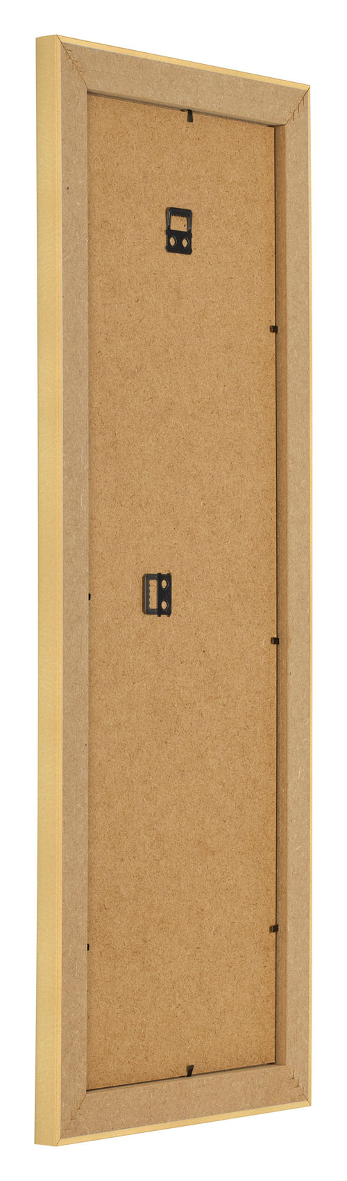Fotolijst 37 5x98cm Goud Mat MDF Pisa Achterzijde Schuin | Yourdecoration.nl