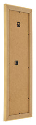 Fotolijst 37 5x98cm Goud Mat MDF Pisa Achterzijde Schuin | Yourdecoration.nl
