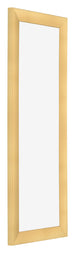 Fotolijst 37 5x98cm Goud Mat MDF Pisa Voorzijde Schuin | Yourdecoration.nl