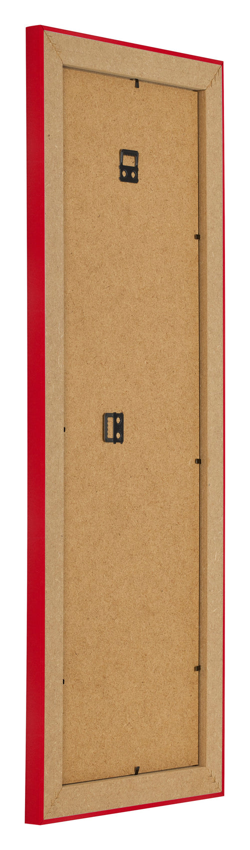 Fotolijst 37 5x98cm Rood MDF Pisa Achterzijde Schuin | Yourdecoration.nl