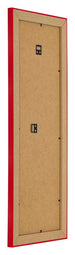 Fotolijst 37 5x98cm Rood MDF Pisa Achterzijde Schuin | Yourdecoration.nl