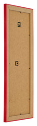 Fotolijst 37 5x98cm Rood MDF Pisa Achterzijde Schuin | Yourdecoration.nl