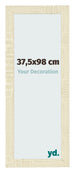 Fotolijst 37 5x98cm Sonoma Eiken MDF Pisa Voorzijde Maat | Yourdecoration.nl