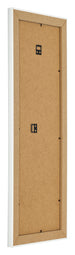 Fotolijst 37 5x98cm Wit Geveegd MDF Pisa Achterzijde Schuin | Yourdecoration.nl