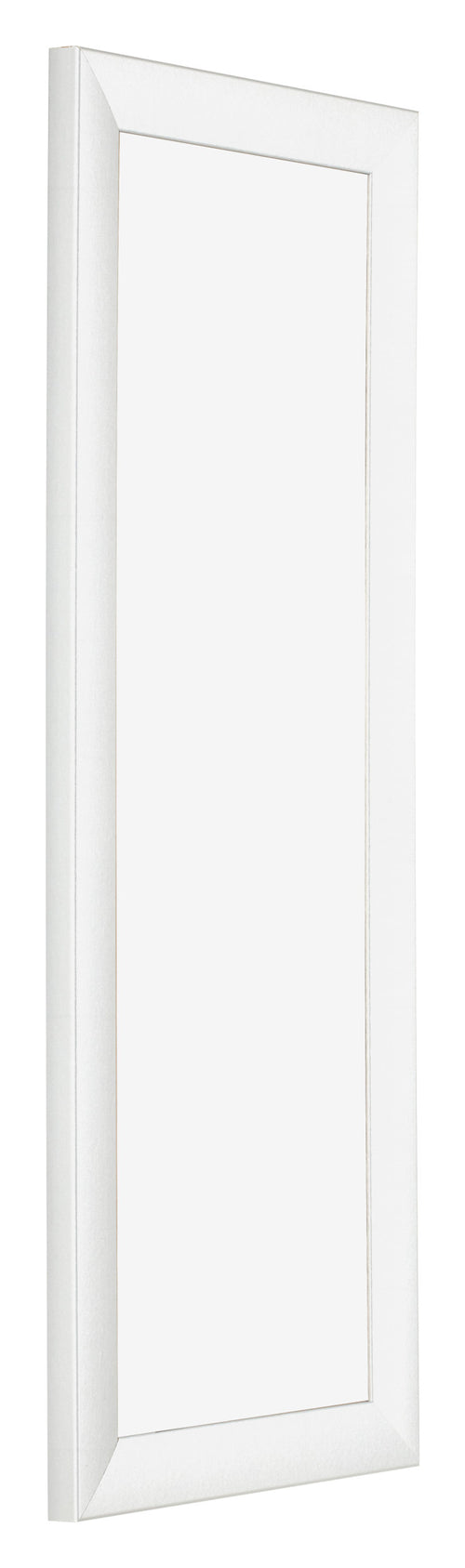 Fotolijst 37 5x98cm Wit Hoogglans MDF Pisa Voorzijde Schuin | Yourdecoration.nl