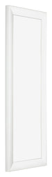 Fotolijst 37 5x98cm Wit Hoogglans MDF Pisa Voorzijde Schuin | Yourdecoration.nl