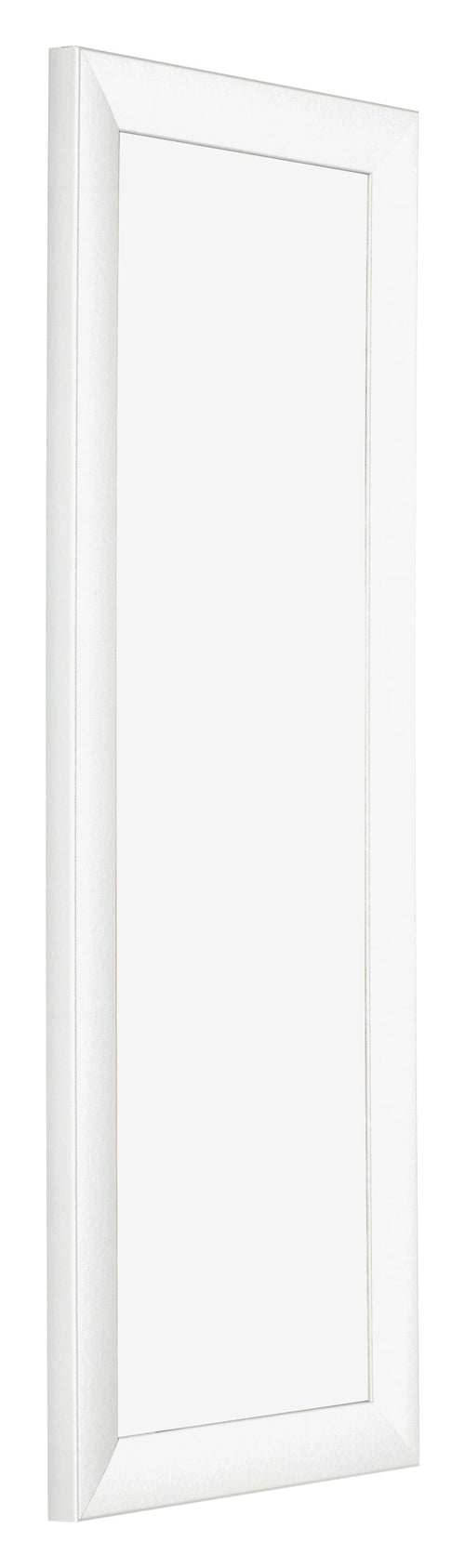 Fotolijst 37 5x98cm Wit Mat MDF Pisa Voorzijde Schuin | Yourdecoration.nl